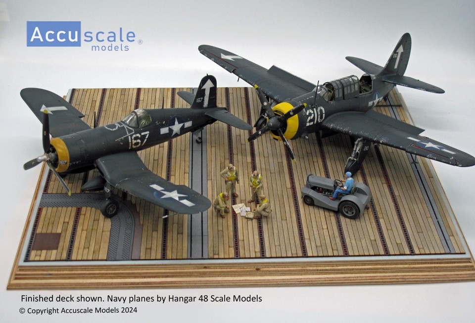 Accuscale Models 1/48 LARGE United States Navy (USN) WW2 Carrier Deck ...