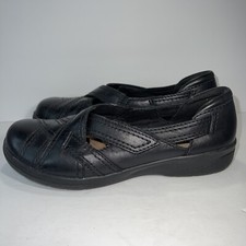 Clarks Cheyn Wale Black Women's Shoes Size 6.5 M EU 37 AL6515