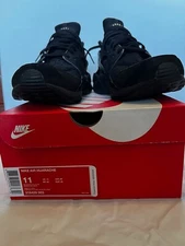 Nike Air Huarache Black Men's Size 11 Running Shoes Sneakers 318429-003 Orig Box