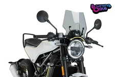 PUIG SCREEN NAKED N.G. SPORT HUSQVARNA SVARTPILEN 125 21-22 LIGHT SMOKE