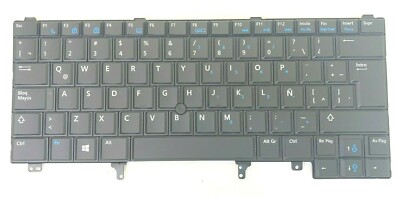 New OEM Dell Latitude E6440 E6420 E6430 E6320 E5420 Spanish Latin Keyboard 4D57R
