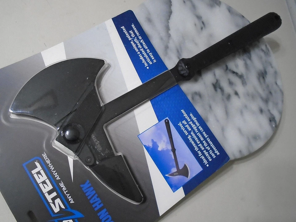 Cold Steel Recon Hawk Axe Spike Knife Ax 5mm Full Tang 65Mn #80TPA3 17 1/2" OA - Image 3 of 4