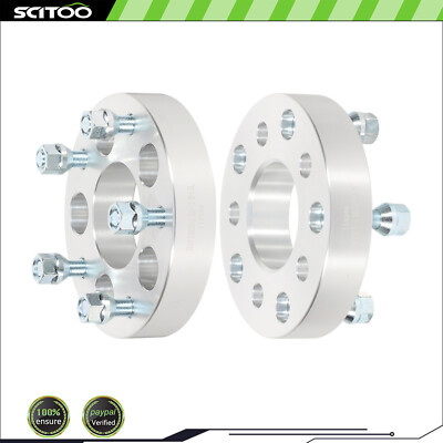2X Wheel Spacers 5x4.5 to 5x5 1.25''  For Ford Mustang Explorer Jeep Wrangler TJ
