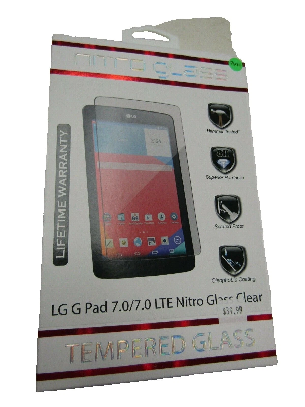 Protectores de pantalla LG tablets y e-reader
