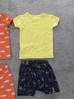 Baby Gap boy pj  sleepwear  2 piece set hippo, shark, ￼ palm tree  size 2T — photo 9