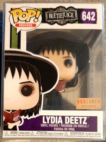 LAST ONE  FUNKO POP! Movies Bettlejuice Lydia Deetz 642 Box Lunch New IN CASE!