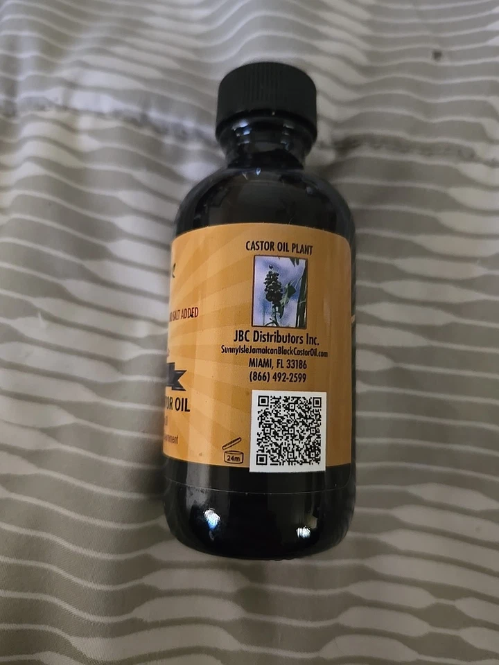 Aceite de ricino negro jamaicano extra oscuro Sunny Isle (2 oz) ayuda para el crecimiento del cabello para pestañas Foto 3 de 3