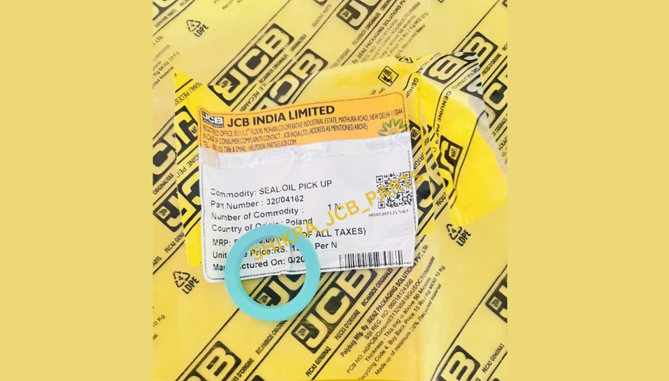 PIÈCES JCB - PICK-UP D'HUILE JCB SEAL AUTHENTIQUE (NUMÉRO DE PIÈCE.... - Photo 4/4