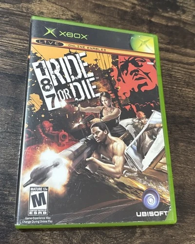 187: Ride or Die (Microsoft Xbox, 2005) CIB Tested And Working