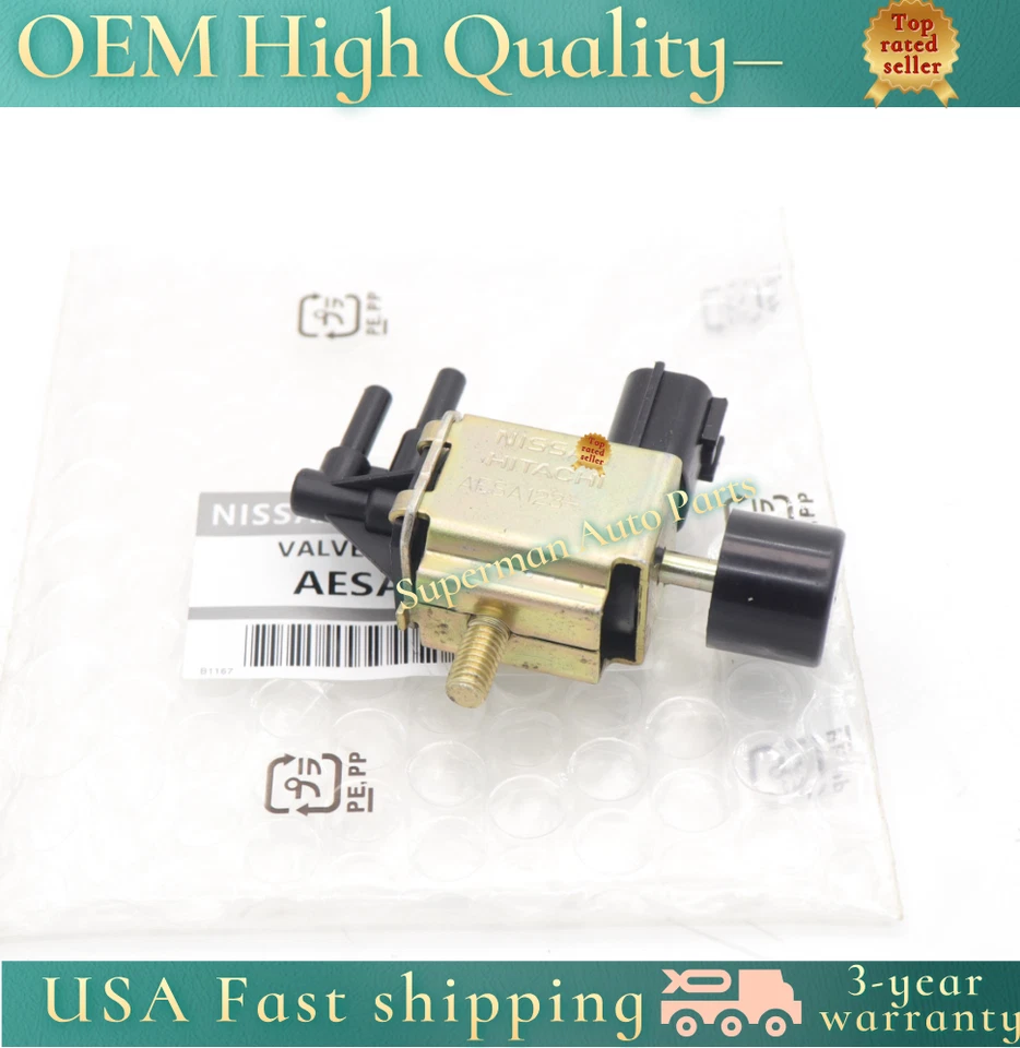 Electroválvula de purga de bote de vapor OEM para Nissan Infiniti AESA123 14956-31U1A Foto 3 de 4