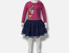 The Grinch Kids Baby Girls Pink Grinch Top and Mesh Skirt 2-Piece Set 2T