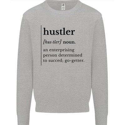 Hustler Definition Entrepreneur Hustle Herren Sweatshirt Pullover