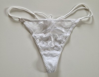 LUXUS PUR: AUBADE Mini-String A623, Gr. 40 - M, weiß, NEU+ETIKETT * SEXY * HOT