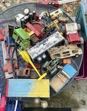 Vintage Metal Toy Truck Parts Lot Tonka ERTL Nylint Structo Wyandotte Buddy L