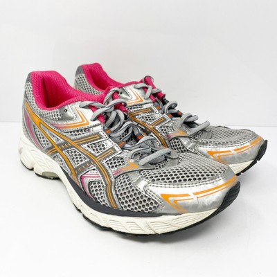 Asics Womens Gel Equation T3F6N Silver Running Shoes Sneakers Size