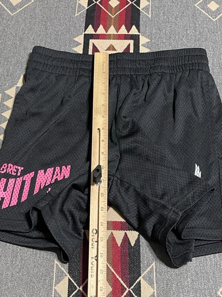 Pantalones Cortos Chalk Line Bret Hitman Hart Venice S Malla Negra T40 Foto 2 de 4