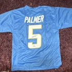 Joshua Palmer Autographed Original Los Angeles Chargers Football Jersey #5