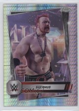 2025 Topps Chrome WWE Prism Refractor Sheamus #132 2k3