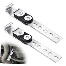 Pcs Exhaust Hangers Muffler Hanger Swivel Tail Pipe Open Style 2 Silver