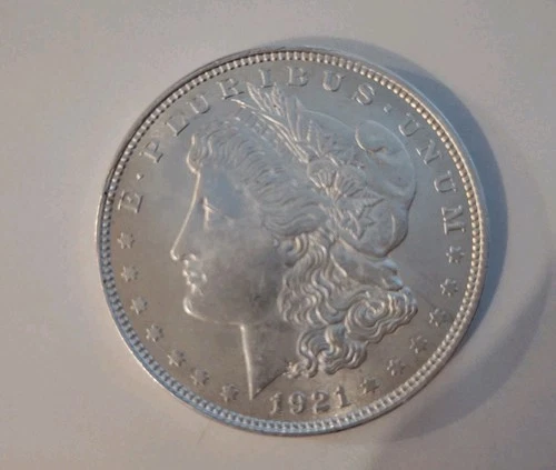 1921 Morgan Silver Dollar $1 Coin 0.9 Fineness Silver US Uncertified Collectible