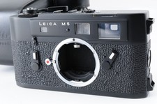 Meter Works! [NEAR MINT+++] Leica M5 Black 2 Lug 35mm Rangefinder Camera JAPAN