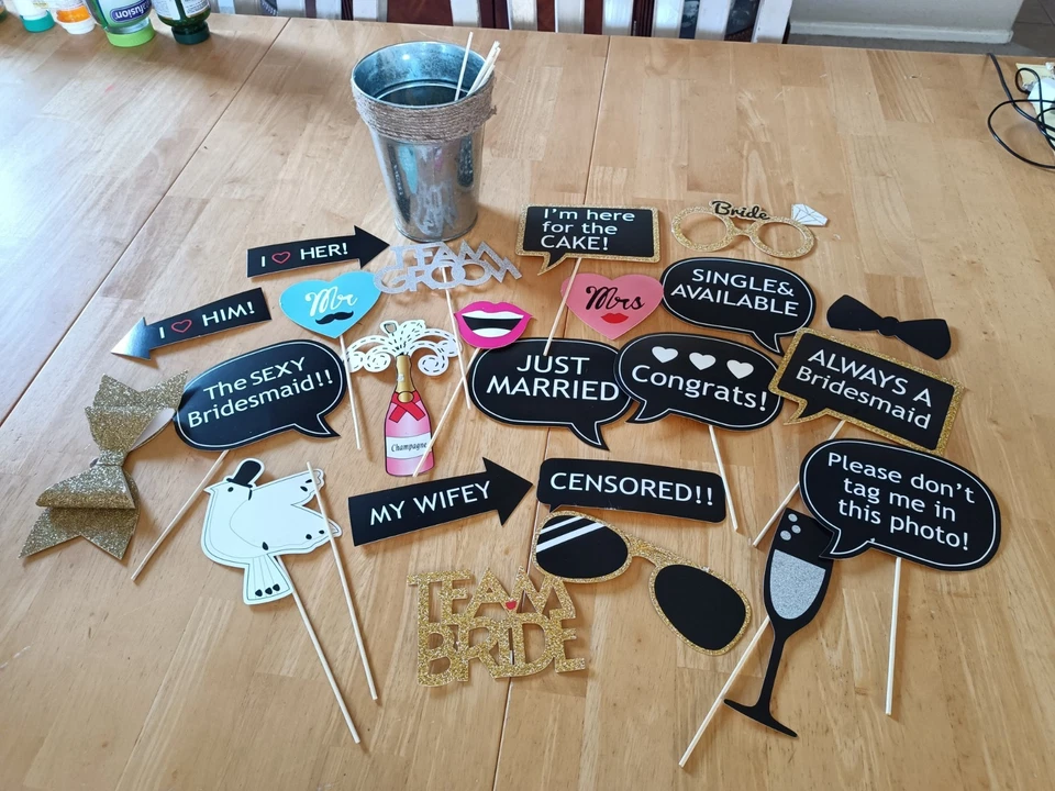 Accesorios de ducha nupcial abanico de encaje flor pelo vid ducha cuestionario juego foto accesorios Foto 3 de 4