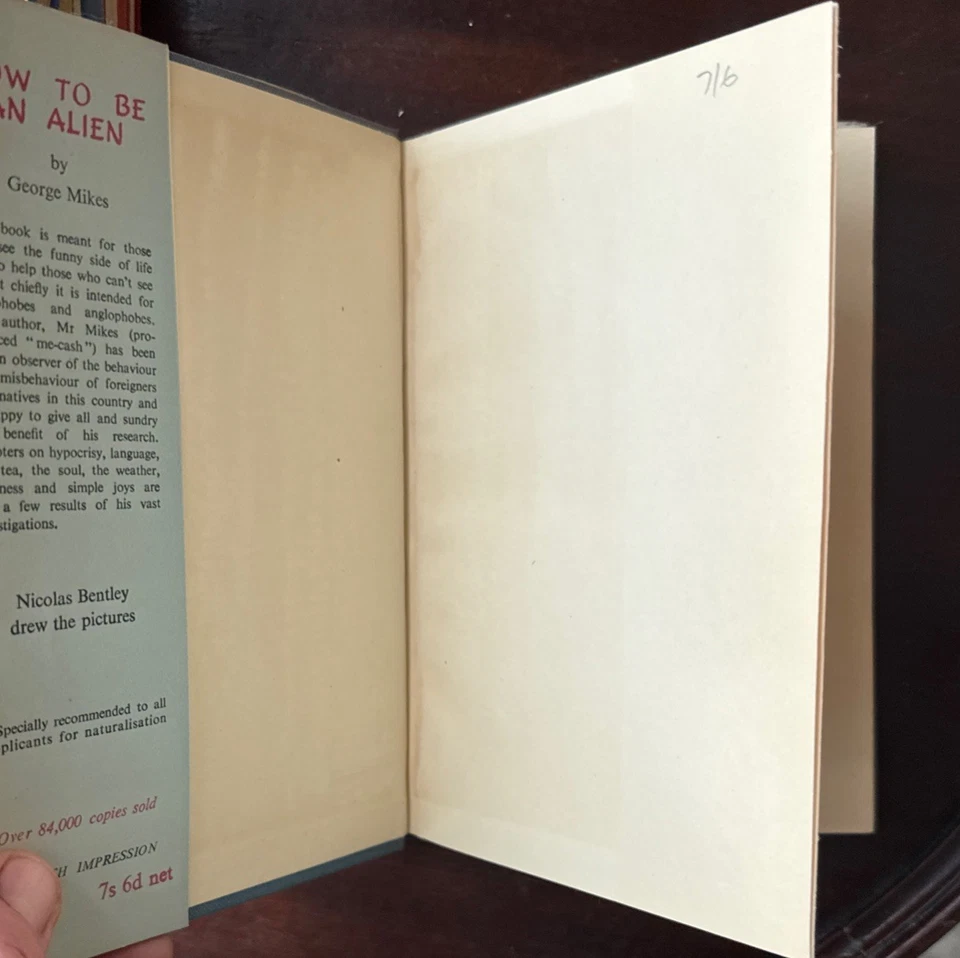 Vintage George Mikes Collection-6 Illustrated 1st Ed Vols 1950s - Image 3 of 4