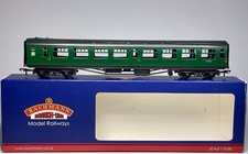 SBachmann 34-577B Bulleid Open Second Coach BR (SR) Green S1473S - OO Gauge
