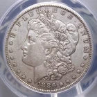 1886 "O" Morgan SILVER Dollar $1 ANACS AU50 #778 About Uncirculated ECC&C, Inc.
