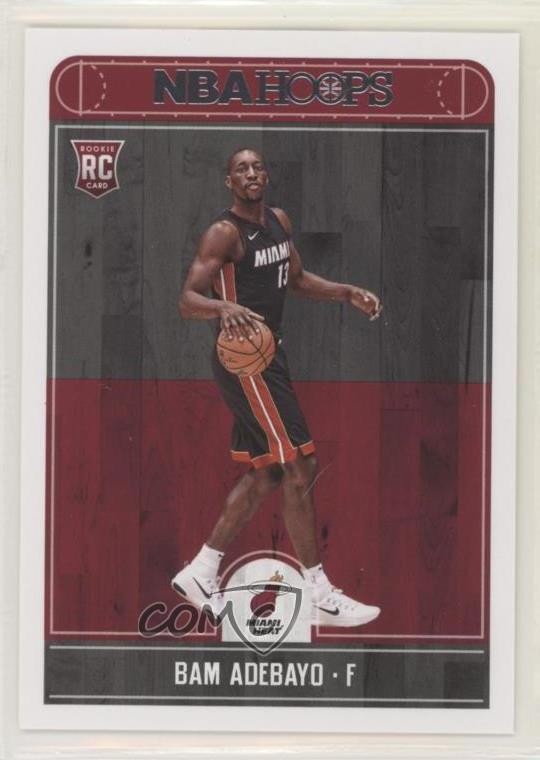 2017-18 Panini NBA Hoops Bam Adebayo #264 0x3j