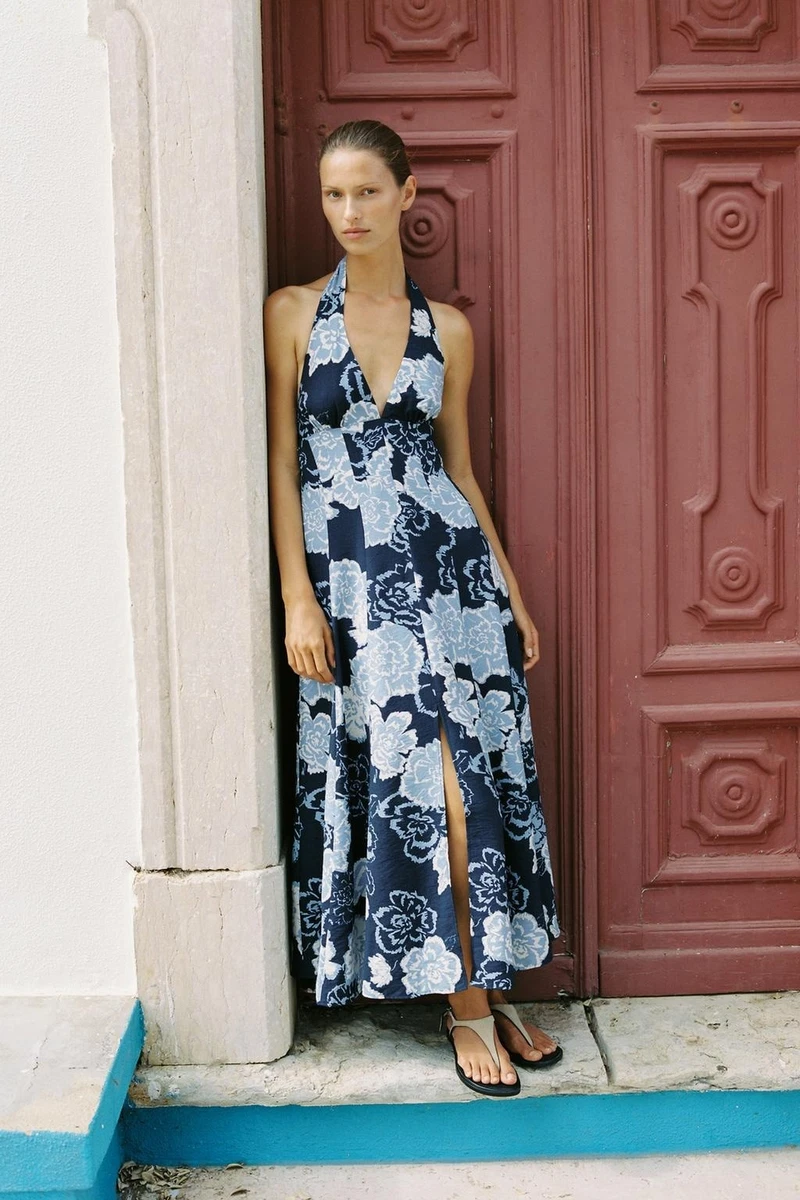Zara Floral Print Dress for sale | eBay Zara Floral Print Dress for sale | eBay