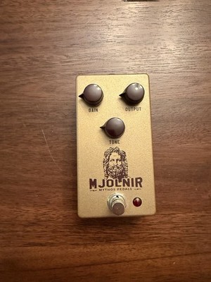 Mythos Mjolnir Overdrive Guitar Effects Pedal 2010 s Zeus