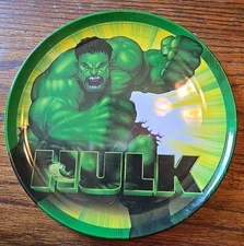 2003 Zak Designs Inc. Melamine Toddler Plate ~ Hulk