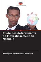 Remegius Ingavalyedu Shiwayu | ÉTude Des DéTerminants De L'investissement En...