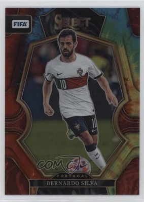 2022-23 Panini Select FIFA Mezzanine Tie-Dye Prizm /49 Bernardo Silva #164 1o2