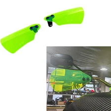 Motorcycle Green Hand Grips Guard for Harley Touring FLH Sportster XL Softail FL