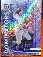 🔥Aaron Judge💥Dominators Rapture⭐️Holofoil Refractor💥NY YANKEES🔥🚀