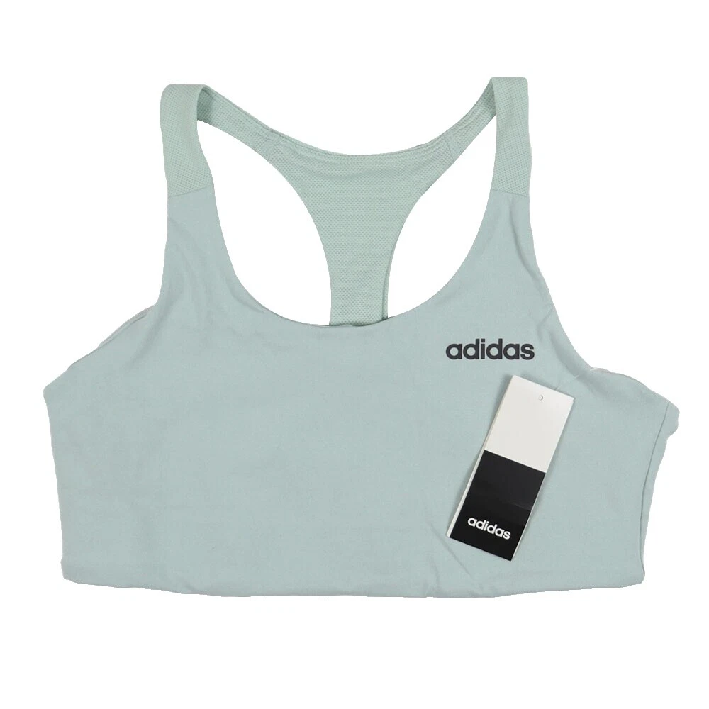 Adidas negro Spandex Activewear Tops para mujer