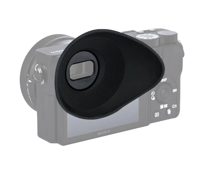 Vhbw Mirino Oculare Compatibile Con Sony Alpha A58 (SLT-A58), A7, A7II (ILCE-7M2) Fotocamera, Reflex, DSLR - Nero - Foto 4