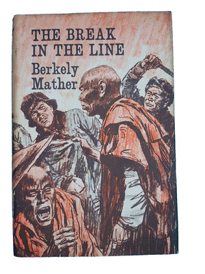 The Break in the Line by Berkely Mather HB classic book club thriller vintage