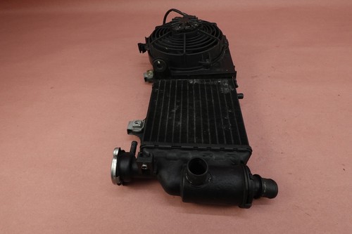 2008-2017 BMW G650 GS G650GS Engine Motor Water Cooling Radiator w/ Fan - Picture 4 of 12