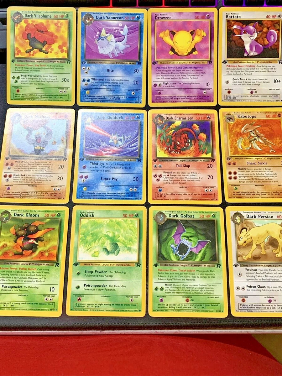 Team Rocket Complete Set (83/82) 2000 edu.svet.gob.gt