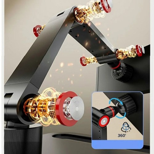 Punch-Free Screen Holder Adjustable Height Monitor Bracket Desk Accessories - Afbeelding 6 van 10