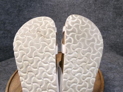 Birkenstock Women's Mayari White Birko-Flor Toe Loop Sandals Size 38 US 7 Reg. - Picture 9 of 10