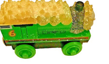 Thomas The Train Friends Jack Frost Percy Wooden Railway Learning Curve Vtg 2003