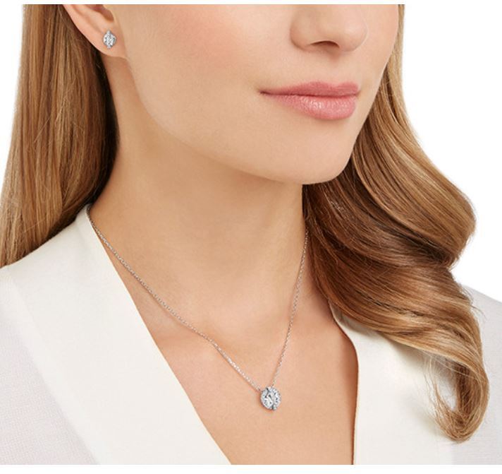 Swarovski Favor Set Galactic orbs Rhodium-Plated Clear Swarovski Favor Set Galactic orbs Rhodium-Plated Clear