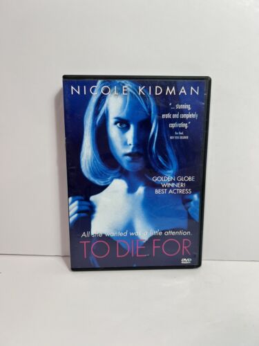 To Die For (DVD, 1998, légende fermée) Bon état - Région 1 - Photo 1 sur 5
