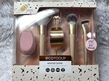 EcoTools Winter Shine Beauty Kit Make-up Brushes - Brand New