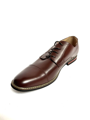 Bruno Marc Mens Prince Oxford Dress Shoe Dark Brown 14 M | eBay display picture 1