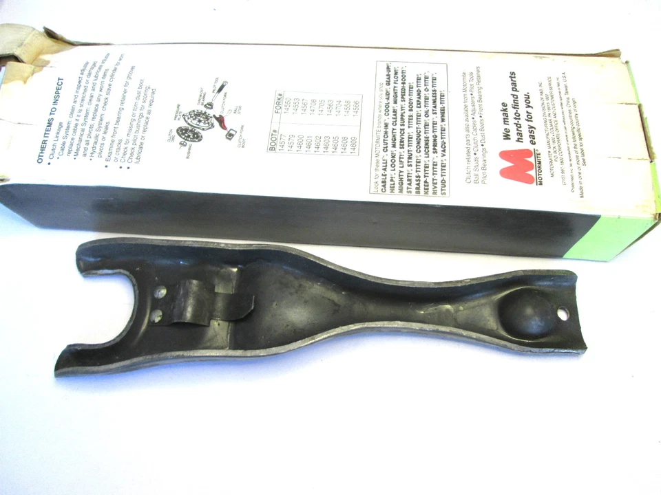 14552 MOTORMITTE  CLUTCH FORK fits FORD 70-79 F100 F150 F250 F350  69-73 BRONCO  - Image 3 of 3